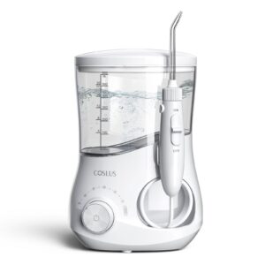 COSLUS E1 (RST5102) Countertop Water Flosser with 12 Pressure Settings
